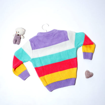 Rainbow Carnival Sweater