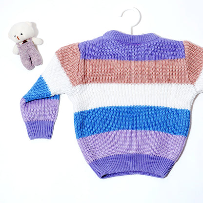 Cotton Candy Clouds Sweater