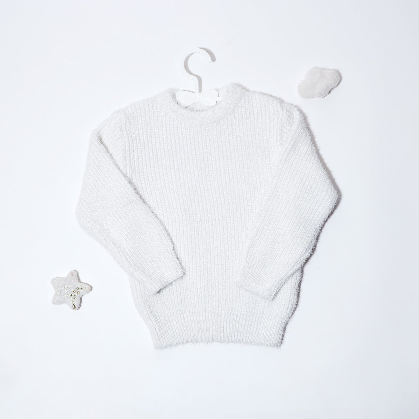 Snow Angel Plush Sweater