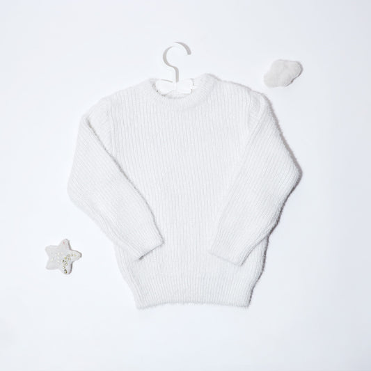 Snow Angel Plush Sweater