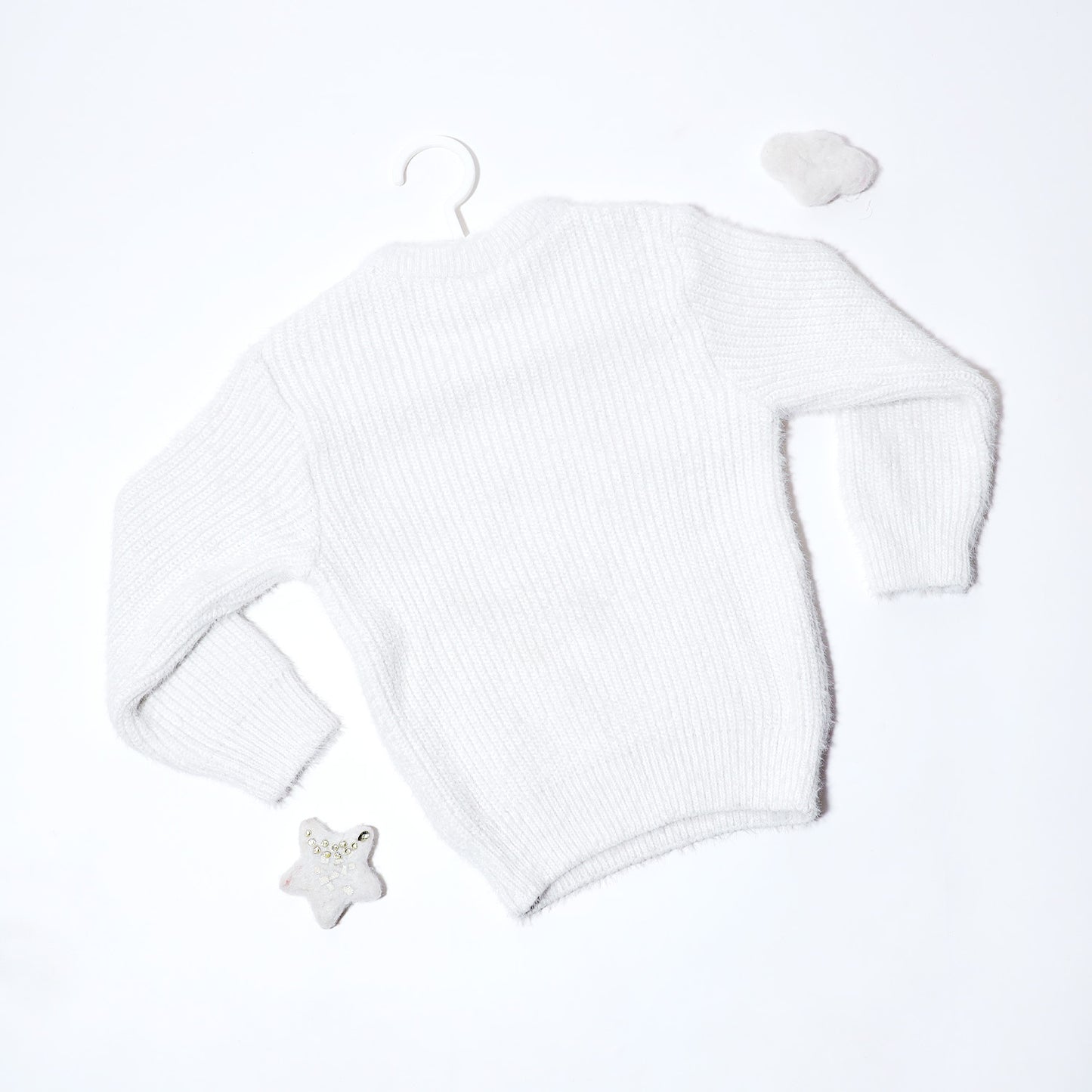 Snow Angel Plush Sweater