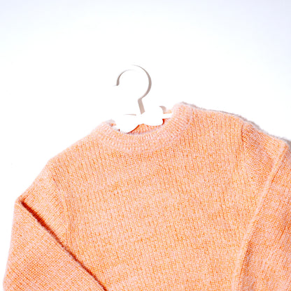 Peachy Dreams Chenille Sweater