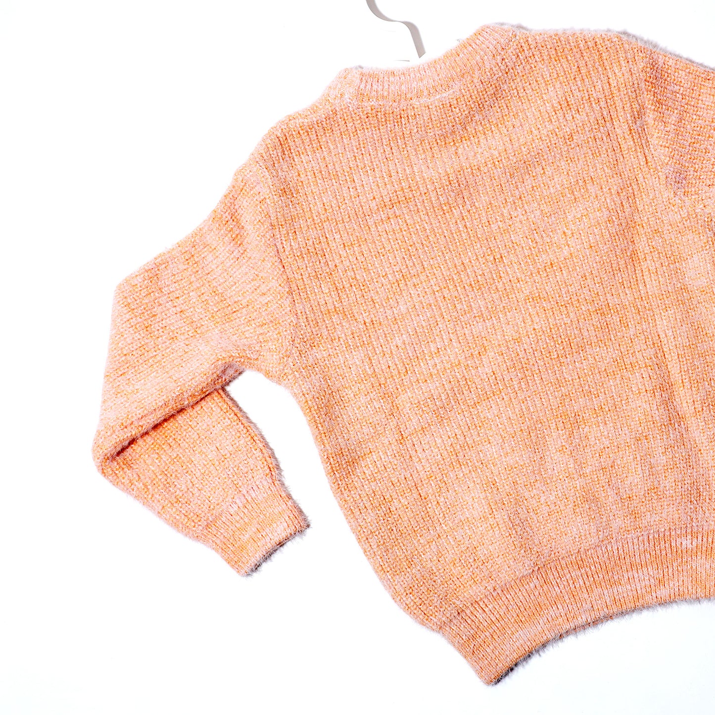 Peachy Dreams Chenille Sweater