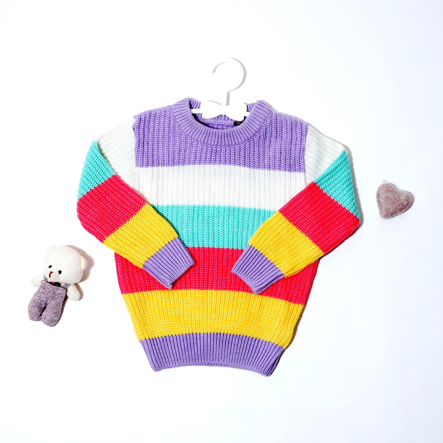 Rainbow Carnival Sweater