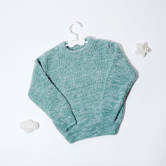 Mint Crystal Cozy Sweater