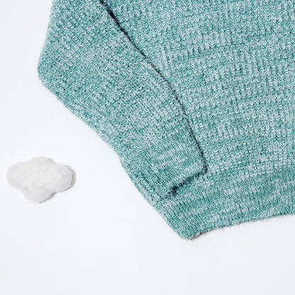 Mint Crystal Cozy Sweater