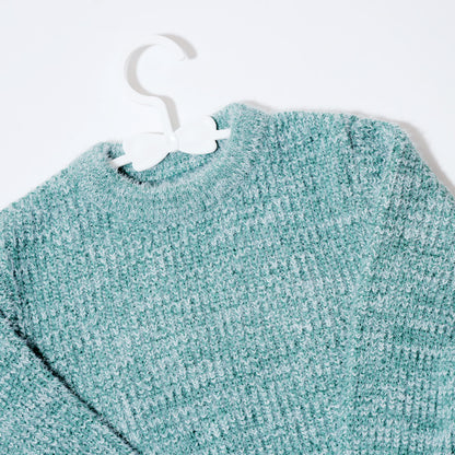 Mint Crystal Cozy Sweater