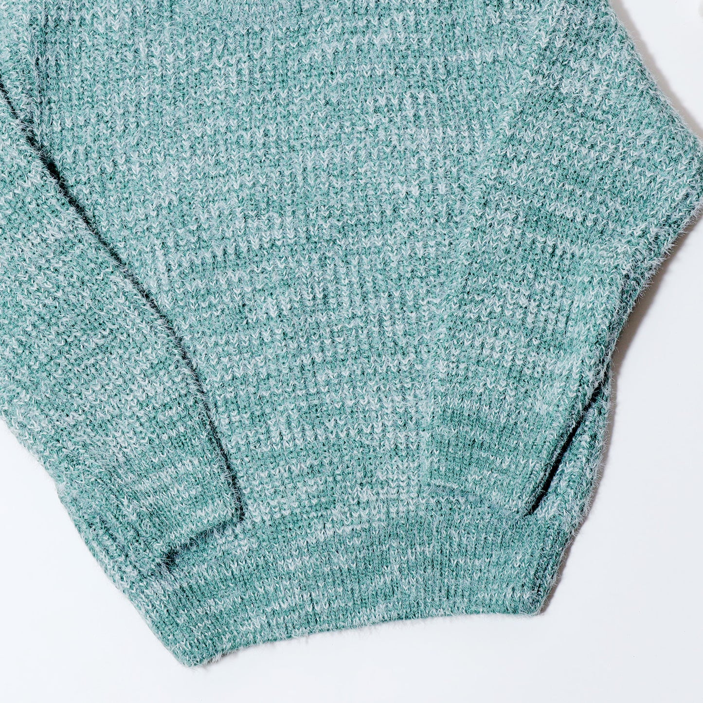 Mint Crystal Cozy Sweater